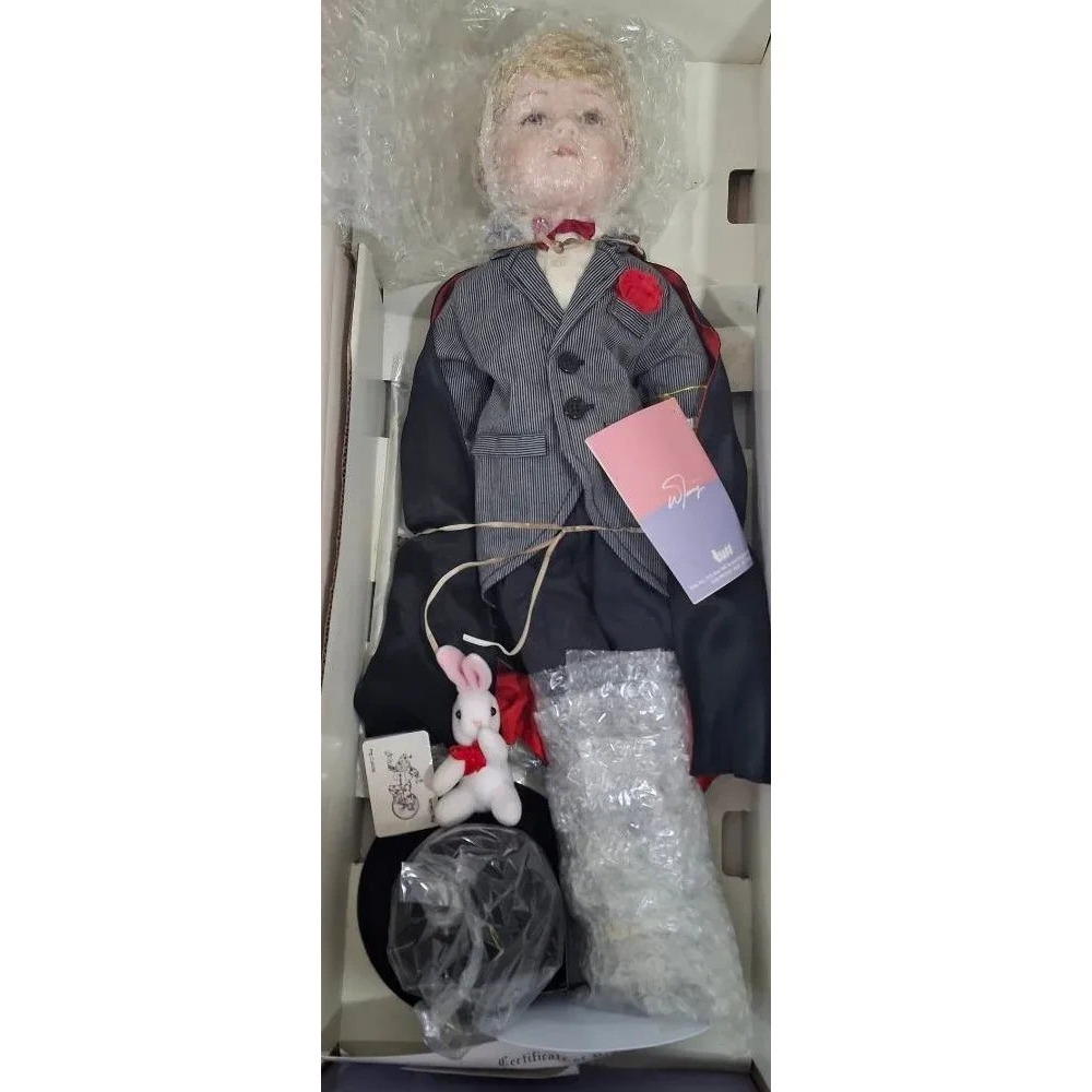 Vintage William Tung Collection Alex Porcelain Magician Boy